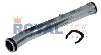 TUBO CANO RIGIDO PARA TERMOSTATO ROYALTEK PARA TERMOSTATO VOLKSWAGEN FOX / SURAN / GOL TREND / VOYAGE / SAVEIRO -- CON ORINGS Y TRABA / DE ALUMINIO --- OEM 032121111AP
